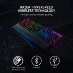 Razer Blackwidow V3 PRO Wireless Mechanical Gaming Keyboard Green Switch UK Layout (RZ03-03530300-R3W1)