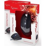 Gembird MUSG-001-B mouse USB 2400 DPI Ambidextrous Blue