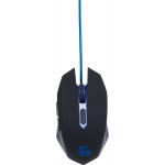 Gembird MUSG-001-B mouse USB 2400 DPI Ambidextrous Blue