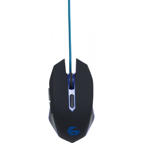 Gembird MUSG-001-B mouse USB 2400 DPI Ambidextrous Blue