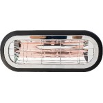 Primo PRIH-81008 Σόμπα Χαλαζία Εξωτερικού Χώρου Λάμπα Amber 2000W