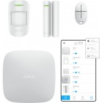 Ajax Systems  StarterKit Λευκό Ασύρματο Σύστημα Συναγερμού WiFi 
