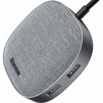 Baseus Fabric Series Dark Gray Multifunctional  HUB Adapter 7 in 1 Type-C  (CAHUB-DX0G) 