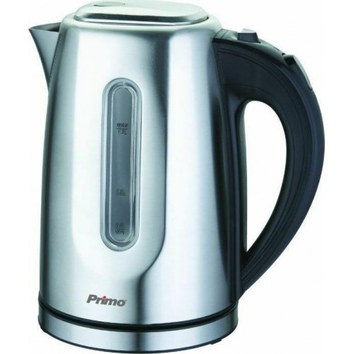 Primo PRCK-40309 Ανοξείδωτος Βραστήρας Με Eσωτερικό Φωτισμό LED  1.7lt 2200W  