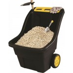 Keter Super Pro Μαύρο Πλαστικό Kαρότσι Μεταφοράς 150lt (229112) 