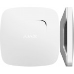 Ajax Systems Λευκός Ανιχνευτής Καπνού Smart Mε Αισθητήρα Θερµοκρασίας  FireProtect
