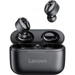 Lenovo HT18 Black Wireless Earbuds In-Ear Bluetooth Handsfree