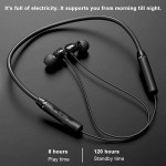 Lenovo HE08 Black Wireless In-Ear Bluetooth Earphone Double Coil