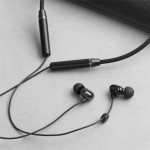 Lenovo HE08 Black Wireless In-Ear Bluetooth Earphone Double Coil
