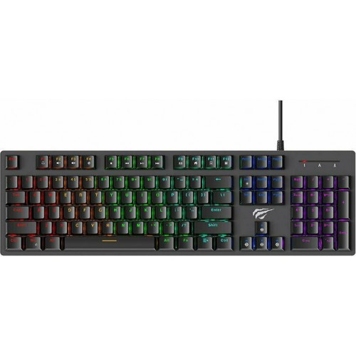 Havit HV-KB858L Gaming Mechanical Keyboard - Custom Blue (US Layout)