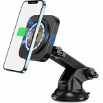 ESR Halolock Μαγνητική Magsafe Βάση Κινητού  Αυτοκινήτου Με Ασύρματη Φόρτιση  (18048-0)