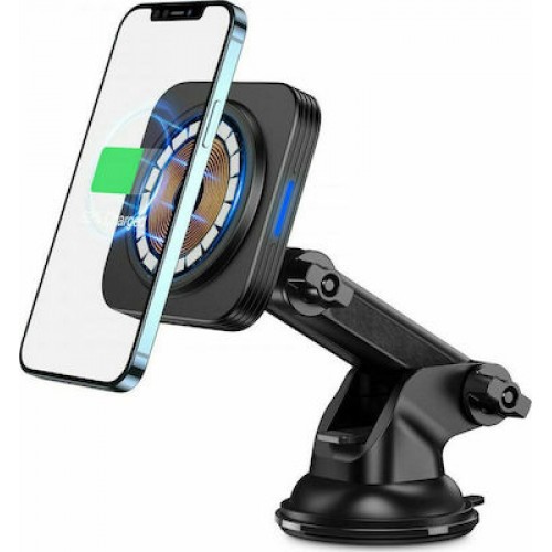 ESR Halolock Μαγνητική Magsafe Βάση Κινητού  Αυτοκινήτου Με Ασύρματη Φόρτιση  (18048-0)