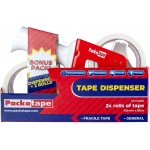 Packatape Μηχανή Ταινιών Συσκευασίας Με Δύο Ταινίες Δώρο