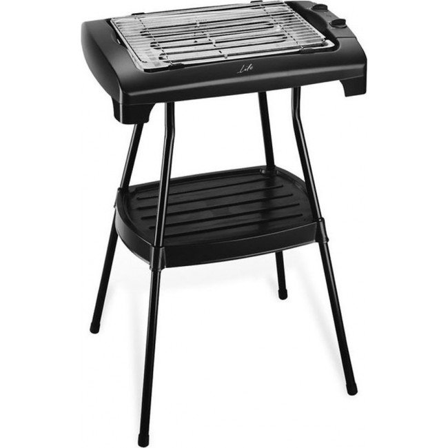 Life BBQ King Barbeque Ηλεκτρική Ψησταριά Σχάρας 2000W με Ρυθμιζόμενο Θερμοστάτη   (221-0137)