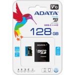 Adata 128GB MicroSDXC Card - Class 10 UHS-I with Adapter  (AUSDX128GUICL10A1-RA1)