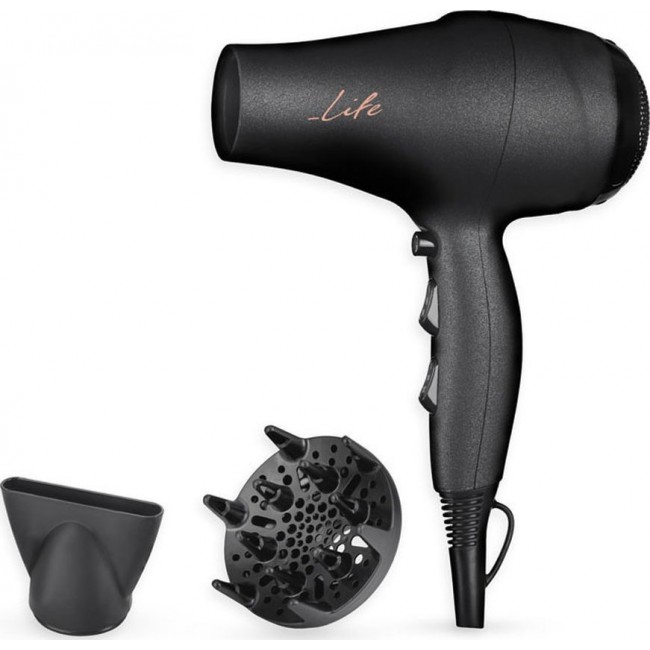 Life Jewel Σεσουάρ Μαλλιών 2000W Mε DC Motor    (HD-001)