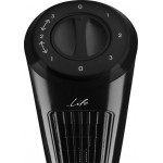 Life Aeolus Μαύρος Επιδαπέδιος Aνεμιστήρας Στήλη 45W  (221-0146)