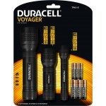 Duracell Voyager TRIO-E Led Μαύροι Φακοί 70 / 60 / 50 Lumens