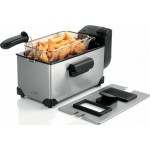 Life Φριτέζα Λαδιού Ιnox 2200W Με Παράθυρο 3lt    (DFR-100)