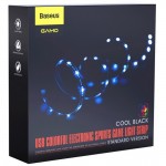 Baseus Cool Black USB Colorful LED Strip 5W 1.5m  RGB Standard Version        (DGKU-01) 