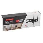 Maclean MC-760 Επιτοίχια Βάση Τηλεόρασης έως 55" και 45kg