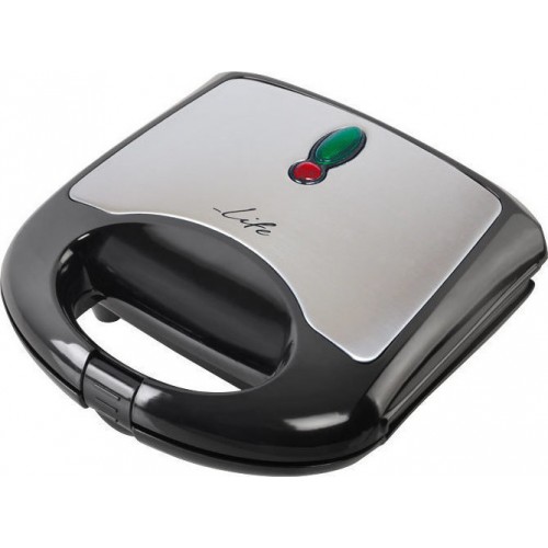 Life Toastie Sandwich toaster με grill πλάκες  STG-001 700W (221-0018)