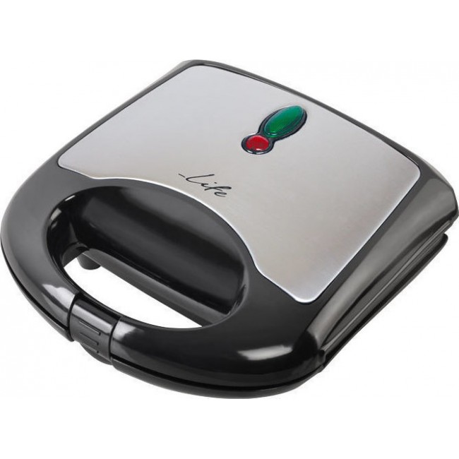 Life Toastie Sandwich toaster με grill πλάκες  STG-001 700W (221-0018)