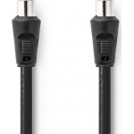 Nedis CSGP40000BK30 Καλώδιο κεραίας RF αρσ. - RF θηλ. 90dB, 3m σε μαύρο χρώμα  (233-0646)