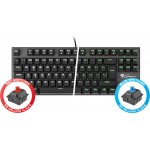 Genesis NKG-0945 Thor 300 TKL Green Backlight , Blue Outemu Switch,   US Layout