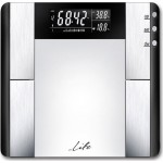 LIFE Silhouette Body fat scale BSC-101 glass & inox surface Ζυγαριά Μπάνιου με λιπομέτρηση 7 σε 1 (221-0077)