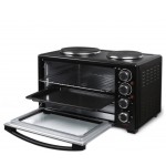 Life Kouzinaki 302 , 30L , με κυκλοφορία θερμού αέρα και 2 εστίες ( 15,4cm και 18,7cm), 1600W  (221-0153)