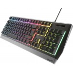 Genesis  NKG-1528 RHOD 300 RGB Backlight Gaming Πληκτρολόγιο US Layout 