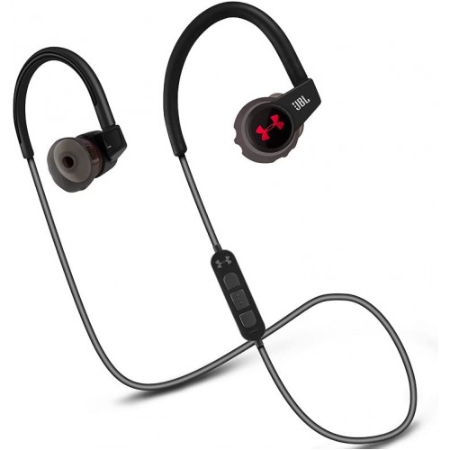 JBL Under Armour Black Wireless Heart Rate In-ear Sport Headphones Bluetooth 