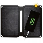 4smarts Foldable Solar Flex Panel PowerBank 10W Version01 Black With USB-A Connector   (468578)