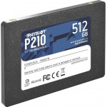 Patriot P210 SSD 512GB 2.5-Inch, SATA3, 500MBps (Read)/400MBps   (P210S512G25)
