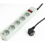 GEMBIRD SPG3-B-6C POWER CUBE SURGE PROTECTOR 5 SOCKETS 1.8M WHITE ΜΕ ΔΙΑΚΟΠΤΗ