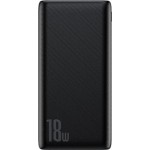 Baseus Powerbank PD+QC 10000mAh 2 x USB / Type-C - 18W - Black (PPDML-D01)