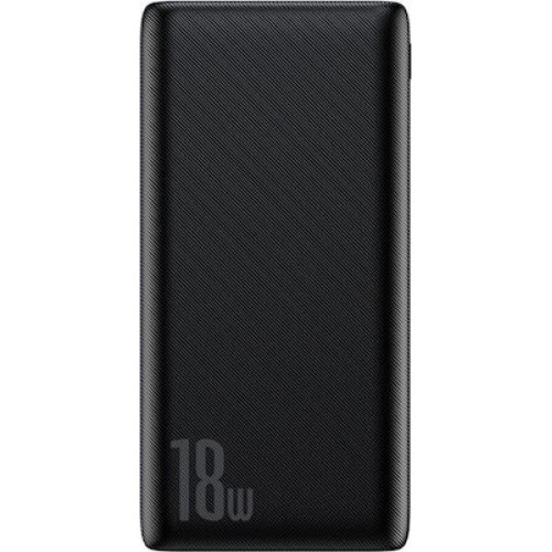 Baseus Powerbank PD+QC 10000mAh 2 x USB / Type-C - 18W - Black (PPDML-D01)