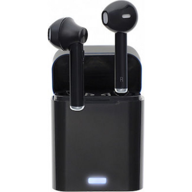 4smarts True Wireless Eara TWS 3Ακουστικά Bluetooth  Black (4S478584)