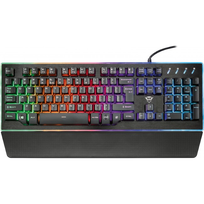 Trust GXT 860 Thura Semi-mechanical Gaming Keyboard , Semi-Mechanical    (21839)