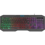 Fury Thunderstreak 3.0 Player Kit 4in1 Keyboard-Mouse -Mousepad-Headset  (NFU-1674)