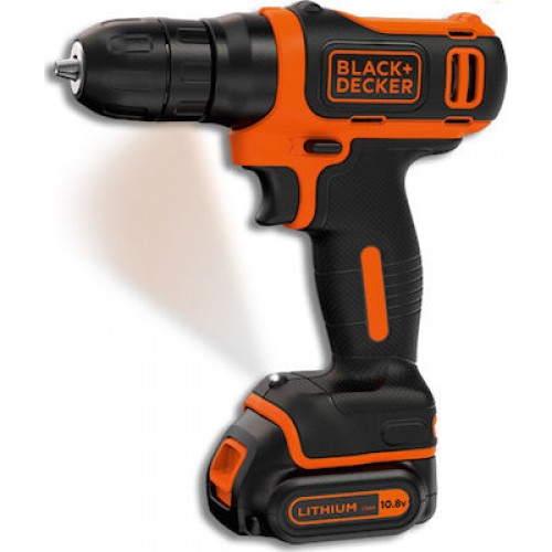 Black & Decker Κατσαβίδι Κόμπακτ Lithium-ion 10.8V (BDCD12-QW)