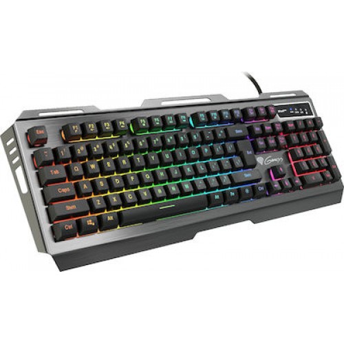 GENESIS Rhod 420  NKG-1234 RGB keyboard USB US International Black 