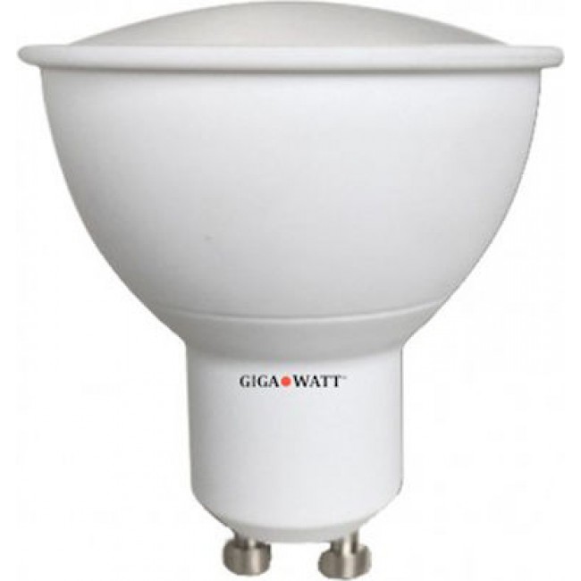 GIGAWATT 6W GU10 ΛΑΜΠΤΗΡΑΣ LED 510LM 4200K