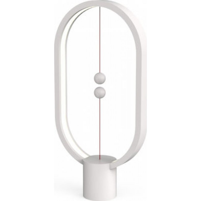 Allocacoc Heng Balance Lamp Ellipse Type C Λευκό Πορτατίφ  Με Διακόπτη Από Μαγνήτες DH0075WT/HBLEUC