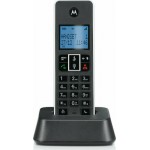 Motorola IT.5.1X Μαύρο Ασύρματο τηλέφωνο με φραγή αριθμών, ανοιχτή ακρόαση και do not disturb