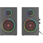 Genesis NCS-1716 Helium 300BT 2.0 Bluetooth RGB Speakers
