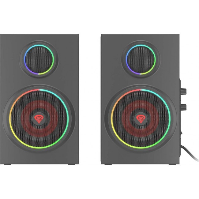 Genesis NCS-1716 Helium 300BT 2.0 Bluetooth RGB Speakers