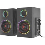 Genesis NCS-1716 Helium 300BT 2.0 Bluetooth RGB Speakers