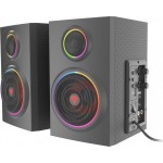 Genesis NCS-1716 Helium 300BT 2.0 Bluetooth RGB Speakers